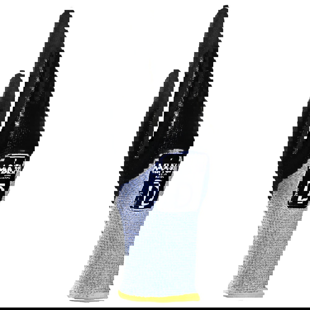Cut, Puncture & Abrasive-Resistant Gloves: Size 2X-Large, ANSI Cut A4, ANSI Puncture 2, Nitrile, Dyneema